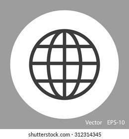 Global vector icon