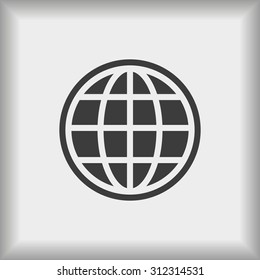 Global vector icon