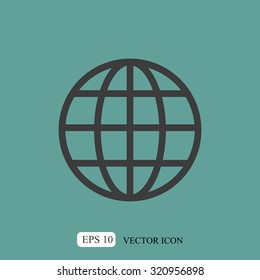 Global vector icon