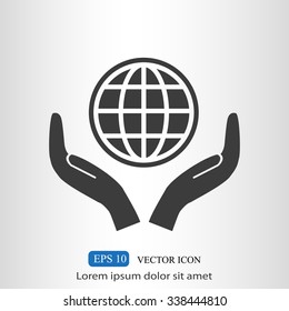 Global vector icon
