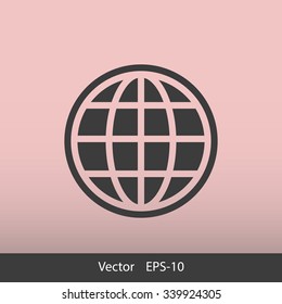 Global vector icon