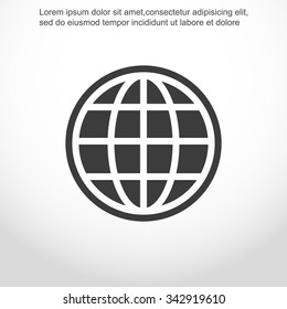 Global vector icon
