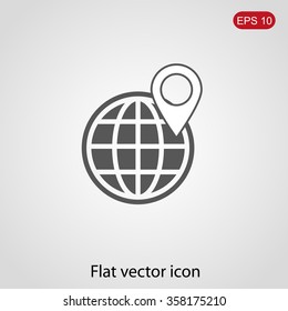 Global vector icon