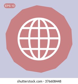 Global vector icon