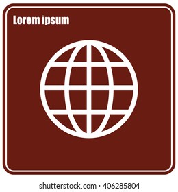Global vector icon
