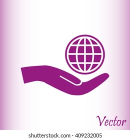 Global vector icon
