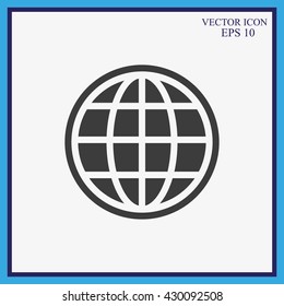 Global vector icon
