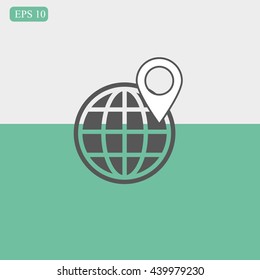 Global vector icon