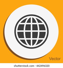 Global vector icon