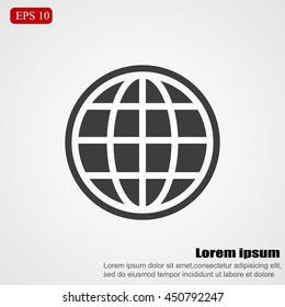 Global vector icon
