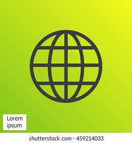 Global vector icon
