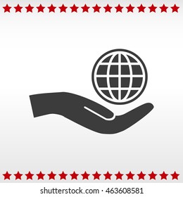 Global vector icon
