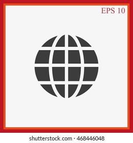 Global vector icon