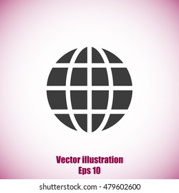 Global vector icon
