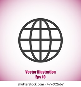 Global vector icon