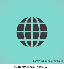 Global vector icon