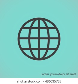 Global vector icon