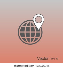 Global vector icon