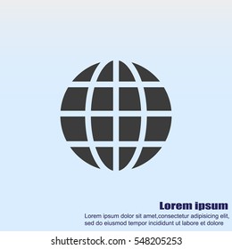 Global vector icon