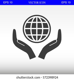 Global vector icon