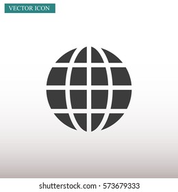 Global vector icon