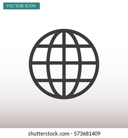 Global vector icon
