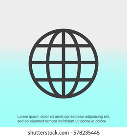 Global vector icon