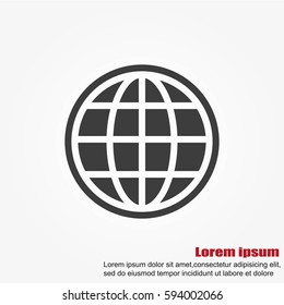 Global vector icon