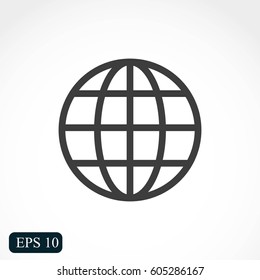 Global vector icon