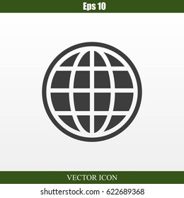 Global vector icon
