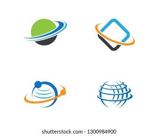 Global vector icon illustration