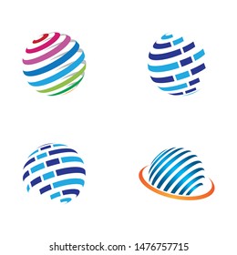 Global vector icon illustration design