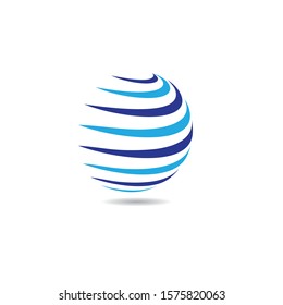 Global vector icon illustration design