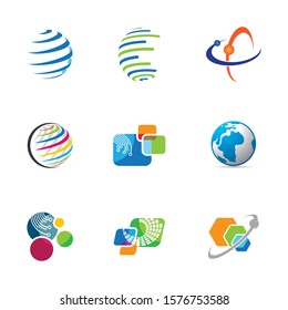 Global vector icon illustration design