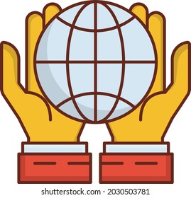 global Vector illustration on a transparent background. Premium quality symbols. Vector Line Flat color  icon for concept and graphic design.