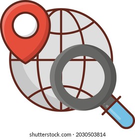 ilustración de vector global en un fondo transparente. Símbolos de calidad premium. Icono de color plano de línea vectorial para el concepto y el diseño gráfico.