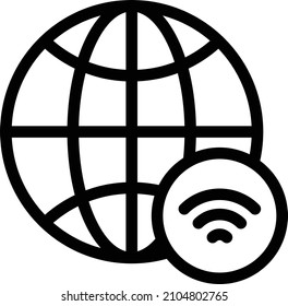 Globale Vektorgrafik auf transparentem Hintergrund.Premium-Qualität symmbols.Stroke Vektorsymbol für Konzept und Grafikdesign. 
