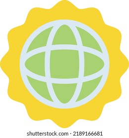 ilustración de vector global en un fondo transparente.Símbolos de calidad premium.Icono de vector de trazo para el diseño de concepto y gráfico.