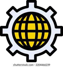 global  Vector illustration on a transparent background.Premium quality symmbols.Stroke vector icons for concept and graphic design.