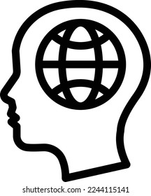 global  Vector illustration on a transparent background. Premium quality symmbols. Thin line vector icons for concept and graphic design. 
