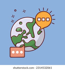 global Vector illustration on a transparent background. Premium quality symmbols. Vector line flat icons for concept and graphic design.