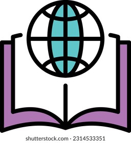 ilustración de vector global en un fondo transparente. Símbolos de calidad superior. Iconos vectoriales de color de línea para el concepto y el diseño gráfico.