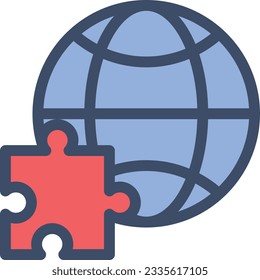ilustración de vector global en un fondo transparente.Símbolos de calidad premium.Icono de vector de trazo para el diseño de concepto y gráfico. 
