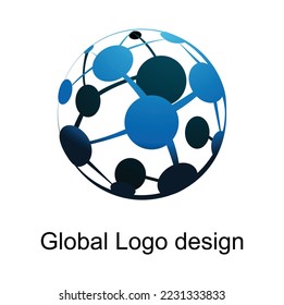 Global Vector Logo Graphic Design