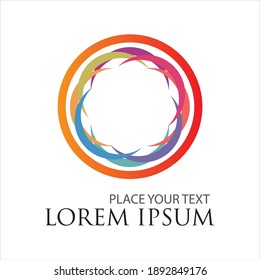 global vector logo illustration design template