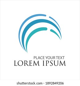 global vector logo illustration design template