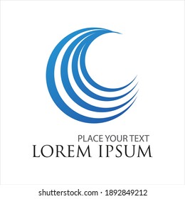 global vector logo illustration design template