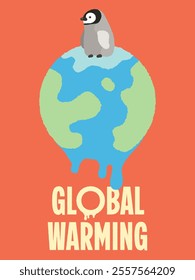 global warming climate change warning awareness melting planet globe