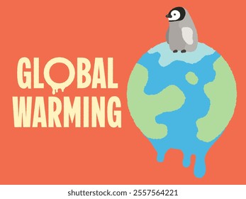 global warming climate change warning awareness melting planet globe