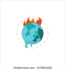 global warming colorful vector flat icon. global warming colorful vector flat icon. global warming colorful vector flat icon. 